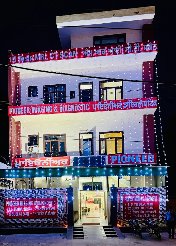 Pioneer Building — Evening — Pioneer Imaging Bathinda