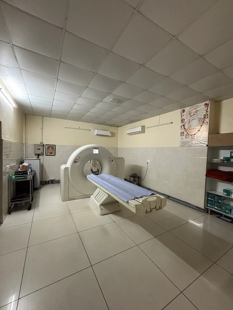 Multi-slice CT scanner room at Pioneer Imaging Bathinda
