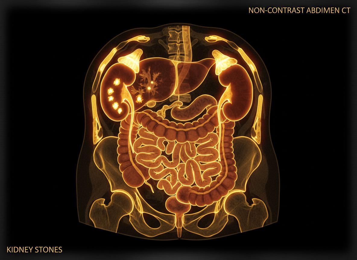 NCCT Abdomen — sample image